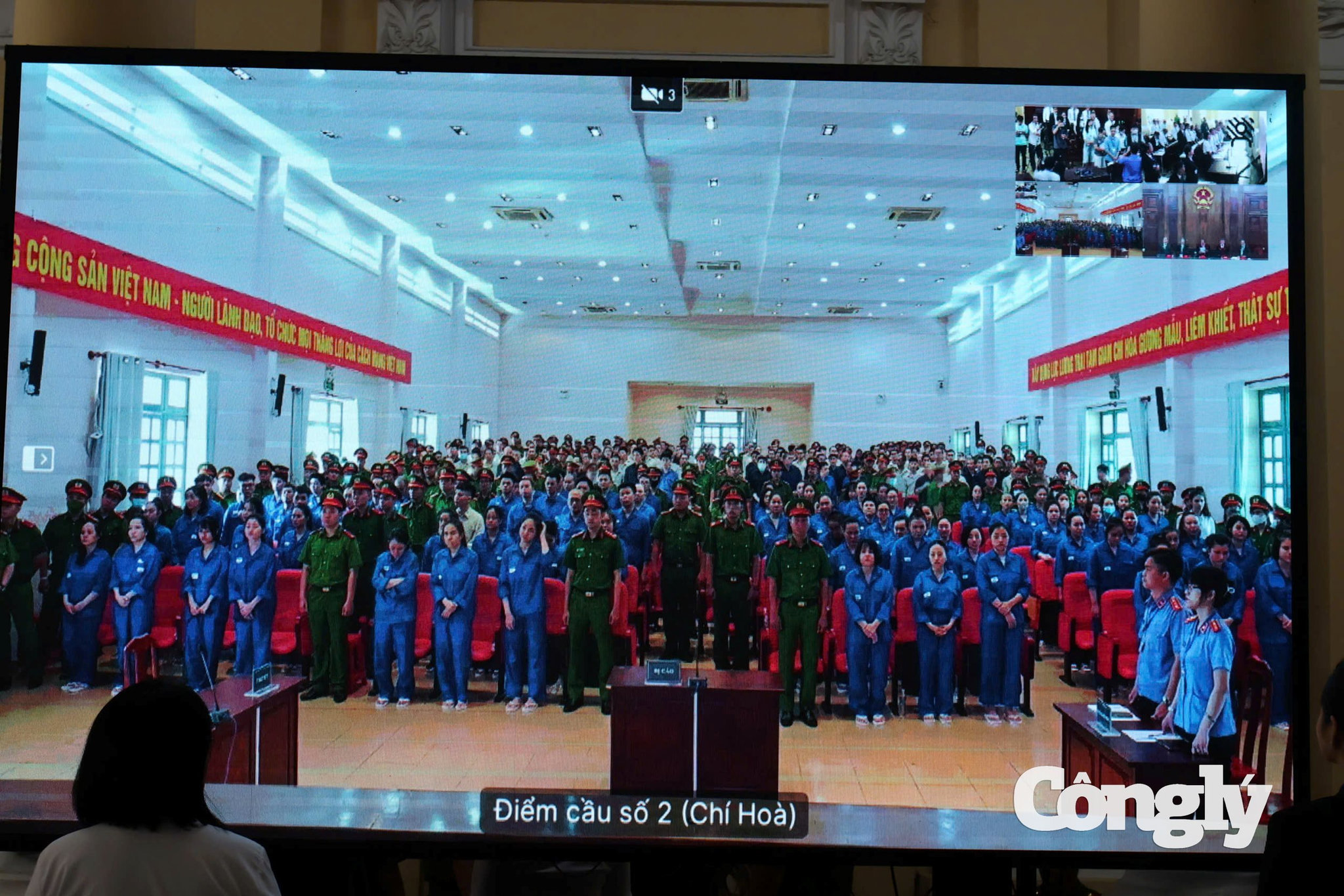 Các bị cáo tại trại tạm giam Chí Hòa.