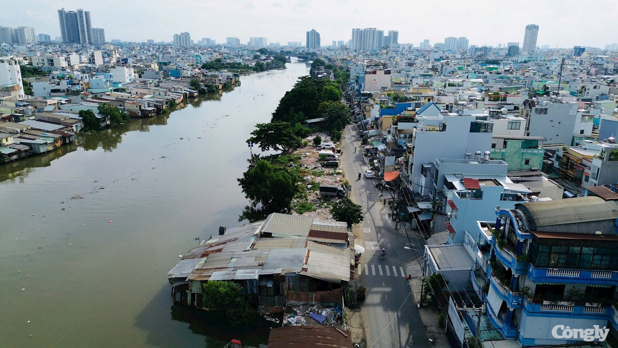 kênh rạch ô nhiễm