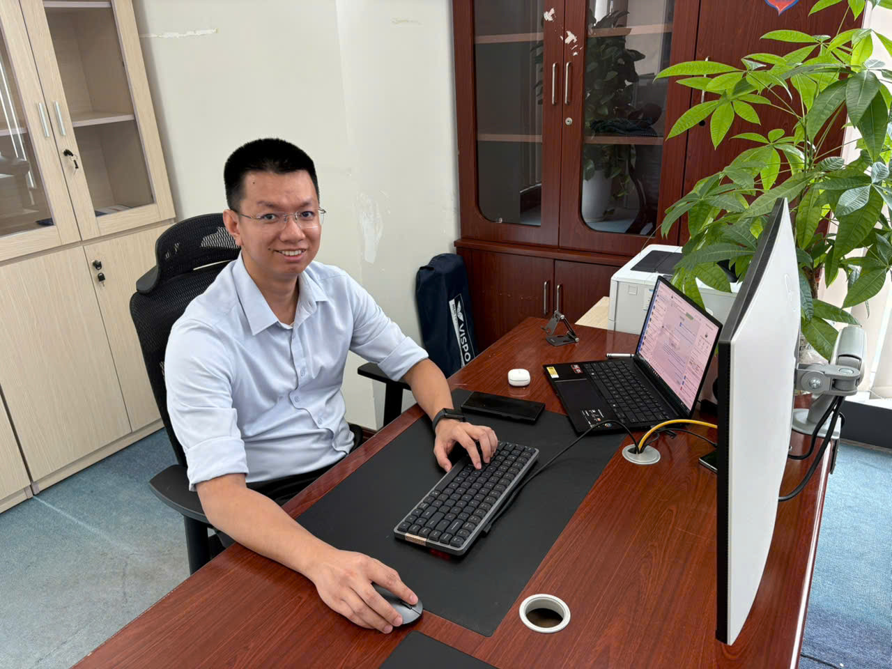 Ông Đỗ Kế Công, Giám đốc Trung tâm Sản phẩm khách hàng Tổ chức Doanh nghiệp, TCT Dịch vụ Viễn Thông - Tập đoàn VNPT