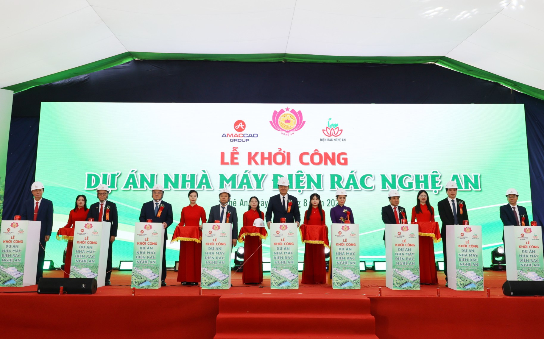 Nghệ An khởi công dự án