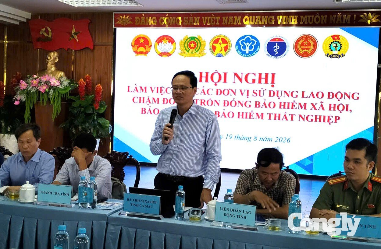 ông Lê Hùng Cường, Phó Giám đốc BHXH tỉnh Cà Mau