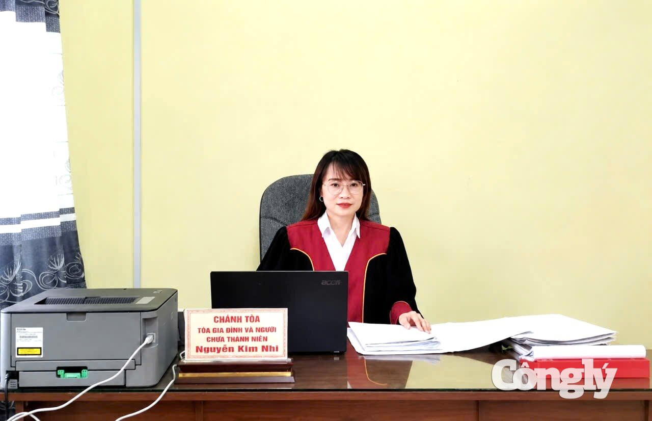 Thẩm phán Nguyễn Kim Nhi, Chánh Tòa Gia đình và người chưa thành niên, TAND khu vực 8 - Cà Mau