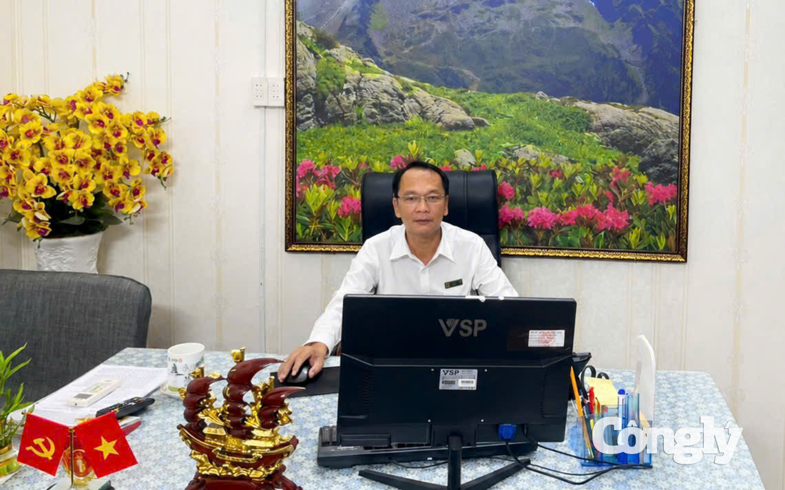 Ông Trần Văn Bình, Chánh án TAND khu vực 9 Cà Mau