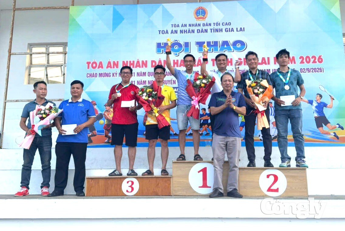 Hội thao TAND hai cấp tỉnh Gia Lai 7