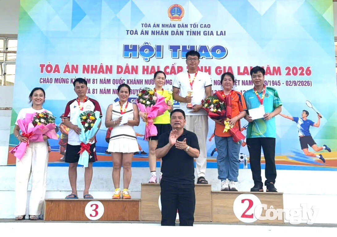 Hội thao TAND hai cấp tỉnh Gia Lai 8