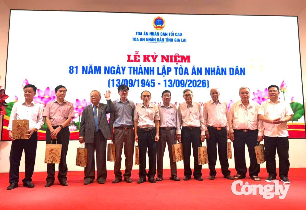 TAND tỉnh Gia Lai tổ chức Lễ kỷ niệm 81 năm Ngày thành lập TAND 4