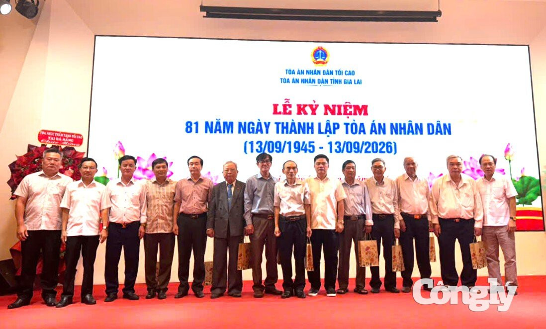 TAND tỉnh Gia Lai tổ chức Lễ kỷ niệm 81 năm Ngày thành lập TAND 5