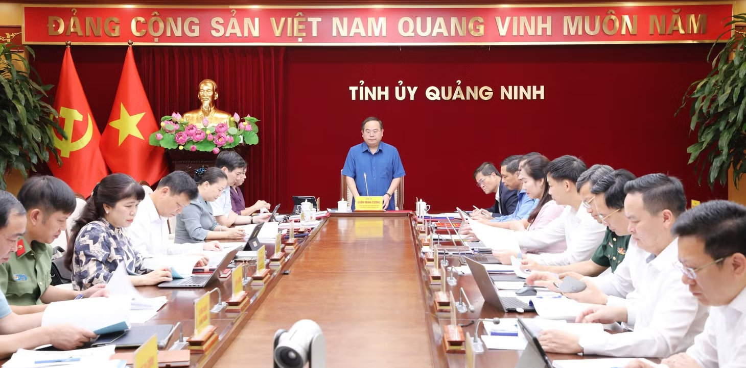 Bí thư Tỉnh ủy Quảng Ninh Quản Minh Cường