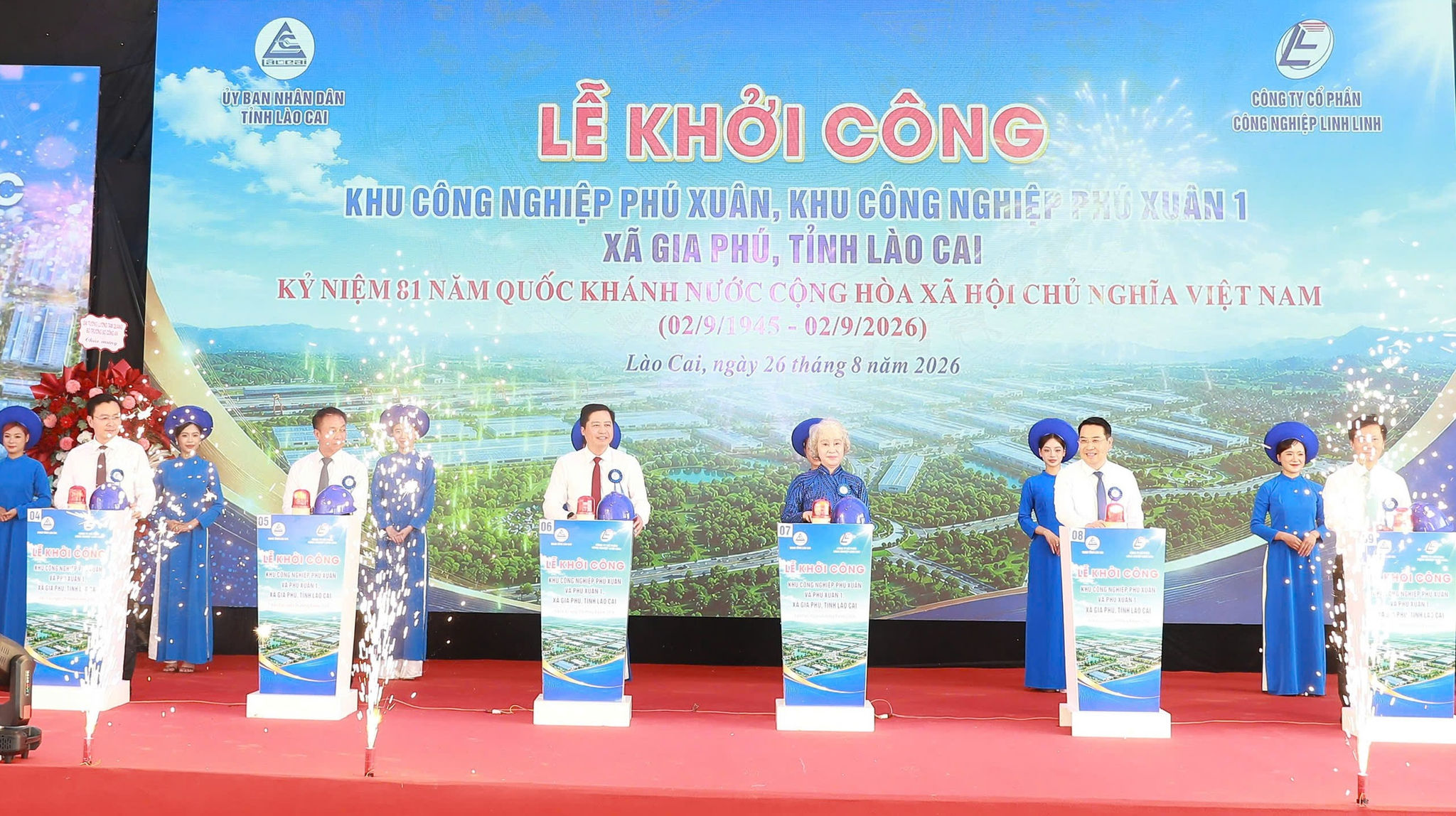 Lao Cai khoi cong