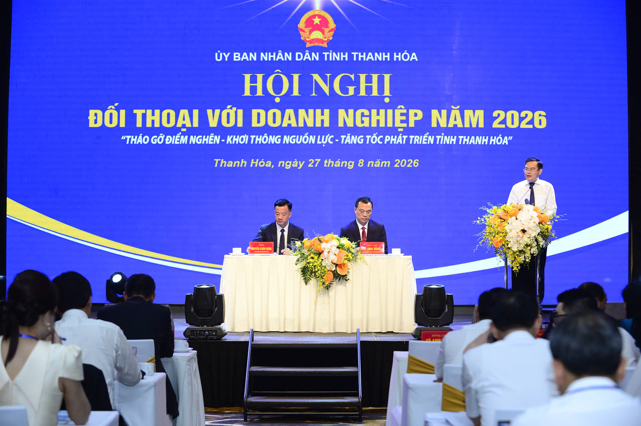 Thanh Hóa cam kết lắng nghe, đồng hành cùng doanh nghiệp phát triển