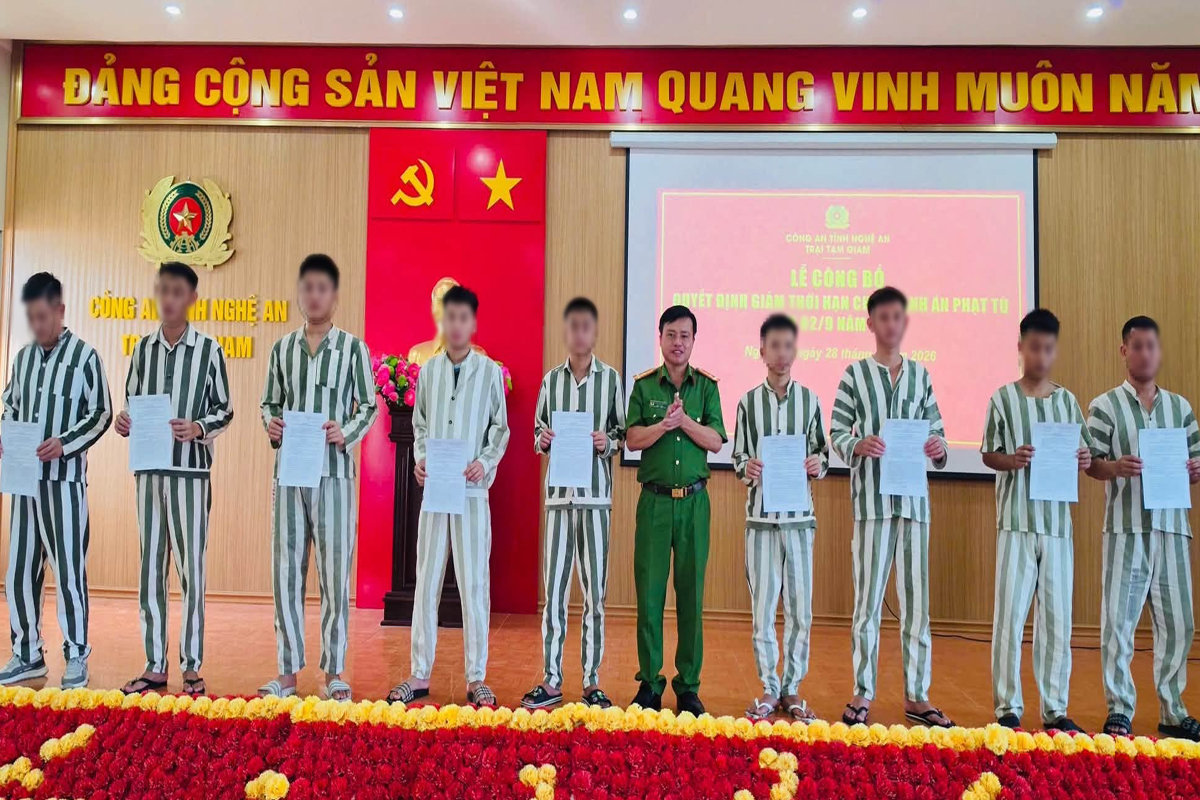 giảm án dịp Quốc khánh 2/9