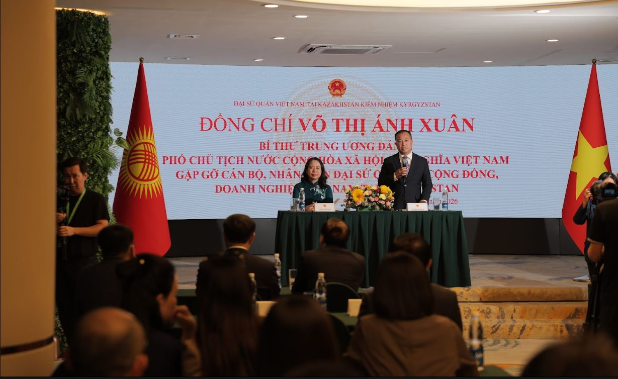 Người Việt tại Kyrgyzstan góp phần kết nối quê hương với đất nước bạn.