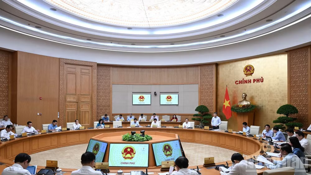 Quang cảnh phiên họp. (Ảnh: TRẦN HẢI)