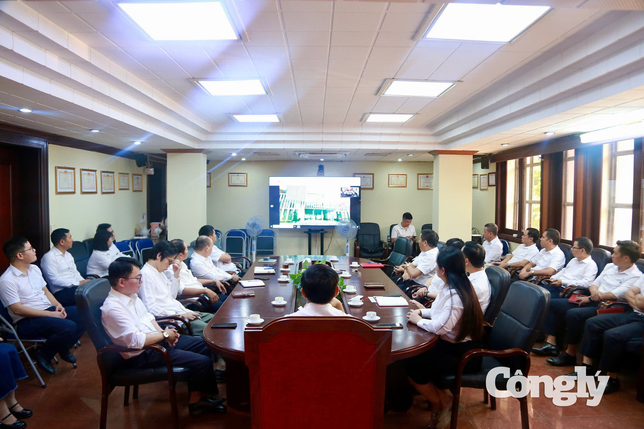 Điểm cầu Báo Công lý - TANDTC