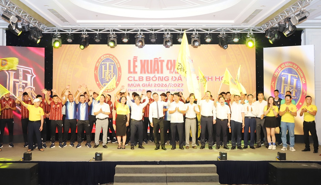 CLB Bóng đá Thanh Hóa quyết tâm giữ màu cờ sắc áo quê hương