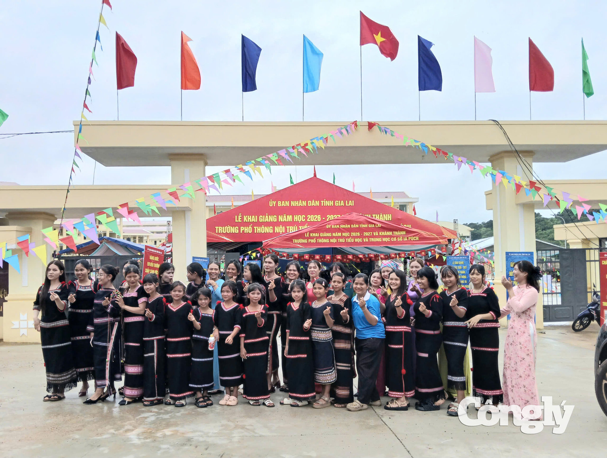 Trường PTNT TH và THCS Ia Púch hàng trăm tỷ trước Lễ khai giảng 8