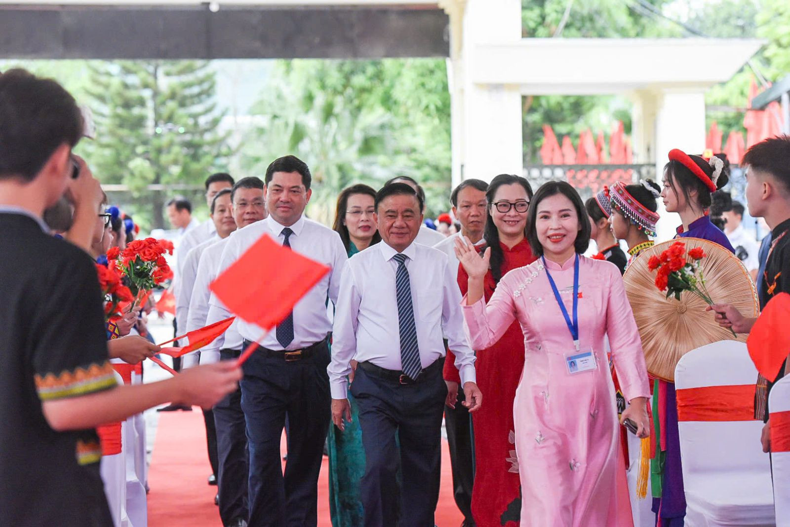 Thường trực BBT dự khai giảng
