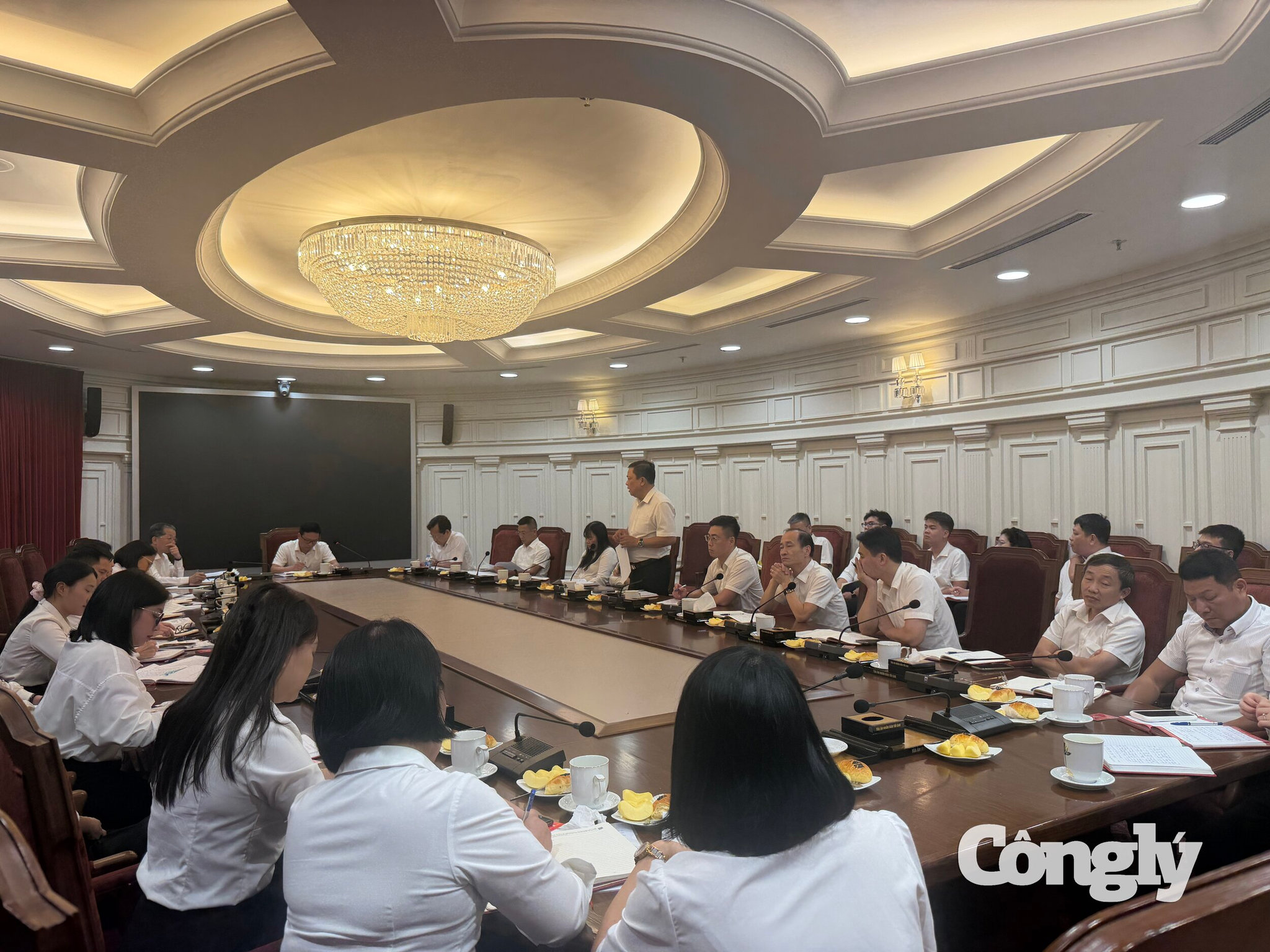 Toàn cảnh buổi sinh hoạt.