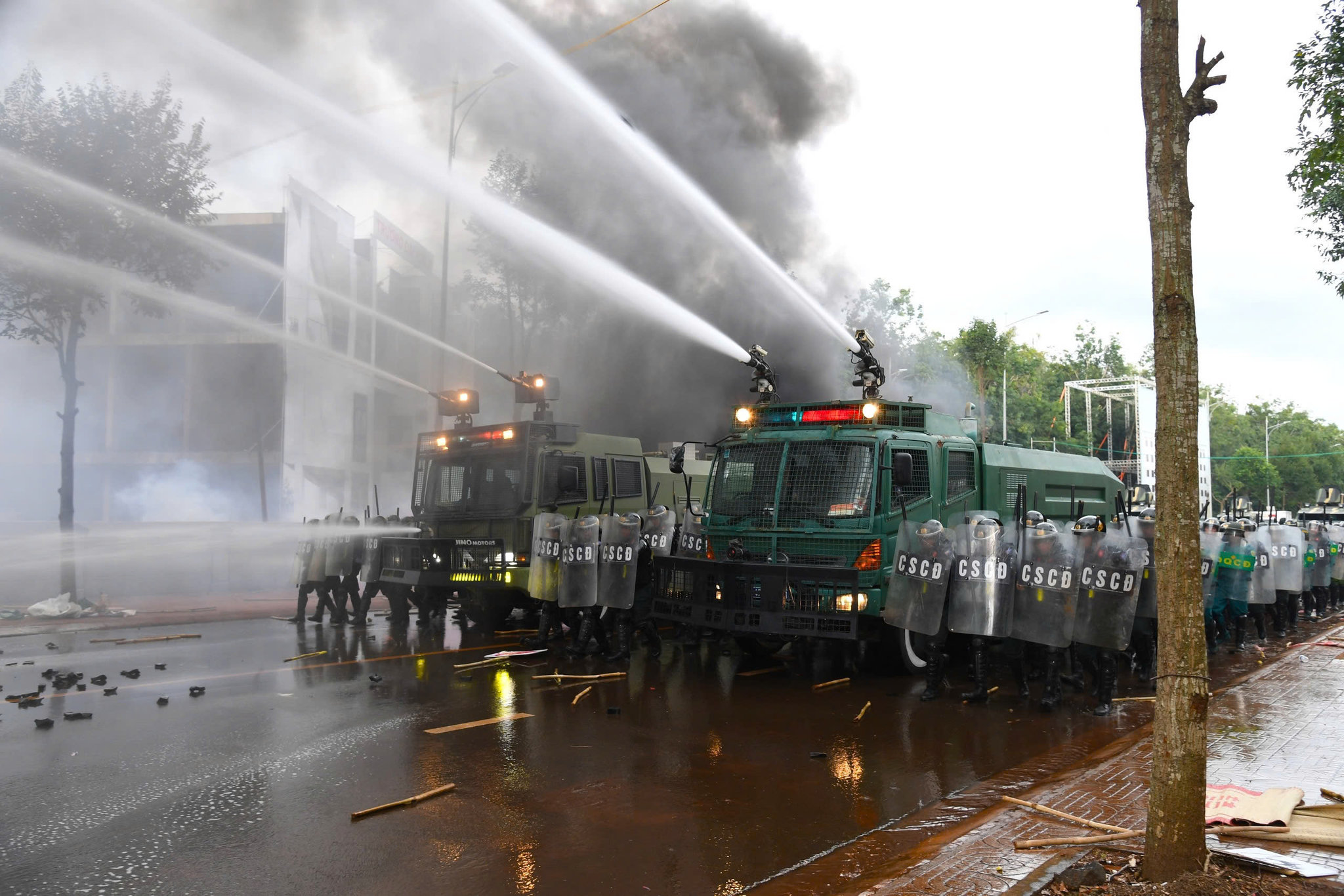 diễn tập phòng thủ