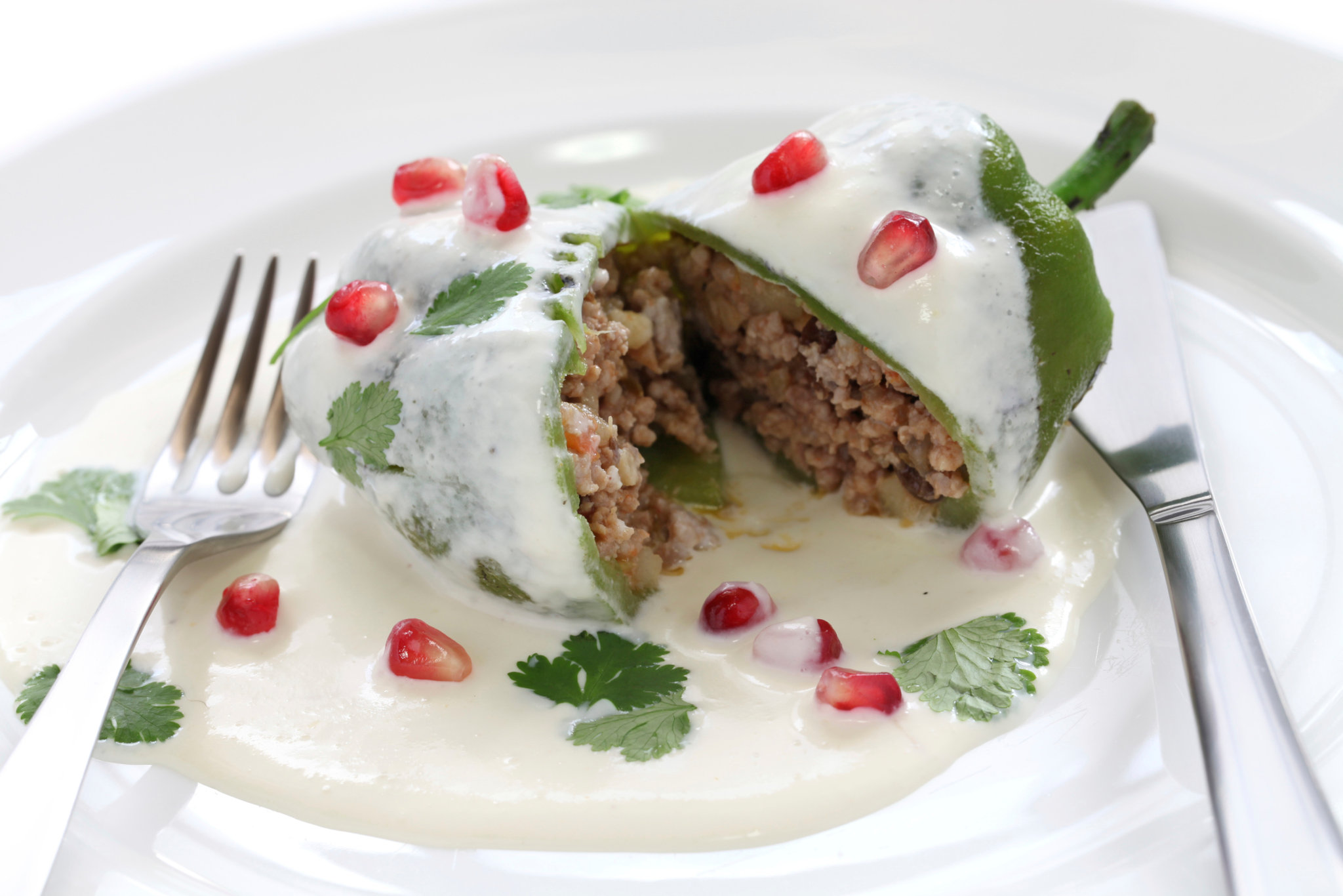 Chiles en Nogada 8
