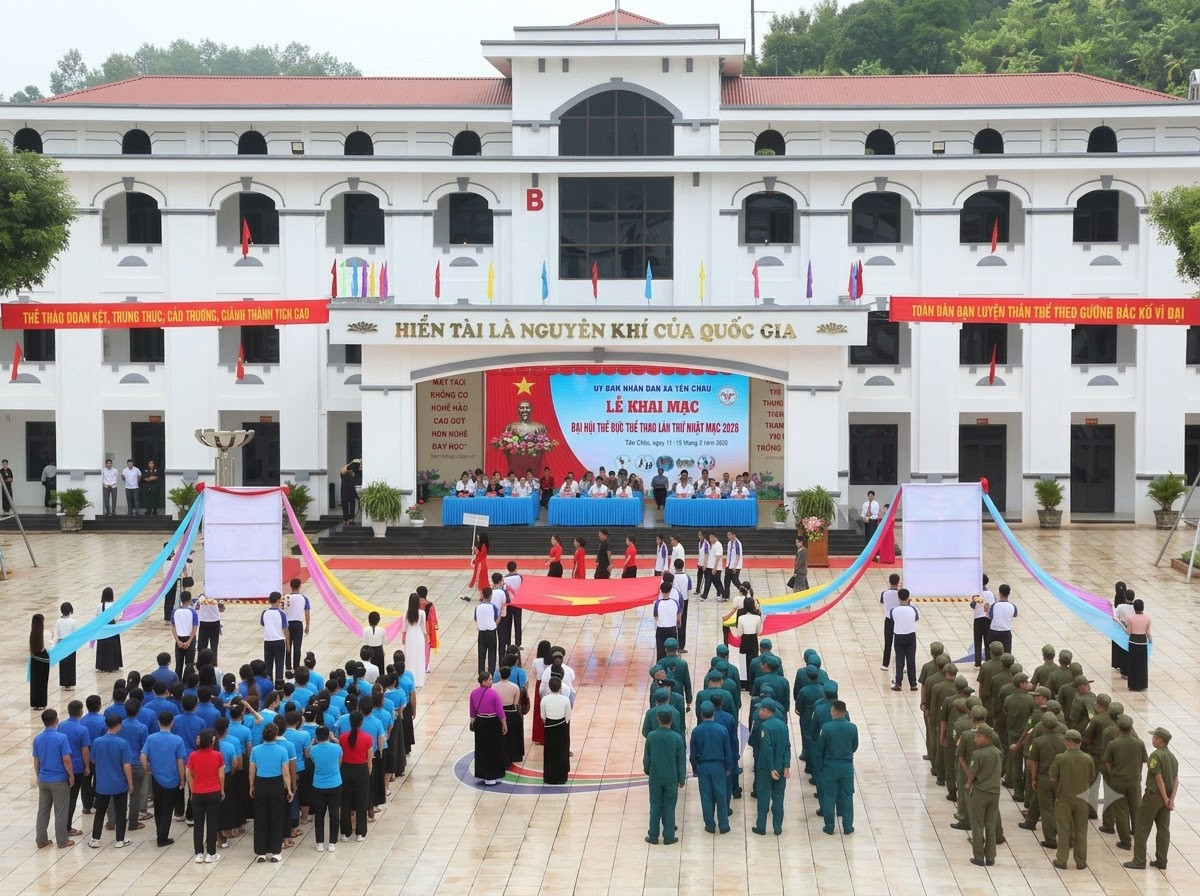 Khai mạc Đại hội thể thao Yên Châu - Sơn La
