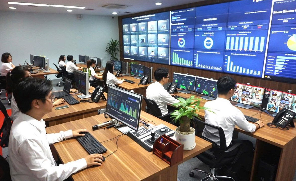 Hệ thống điều hành thông minh hỗ trợ kết nối, phân tích và khai thác dữ liệu phục vụ quản lý, điều hành. (Ảnh minh họa)