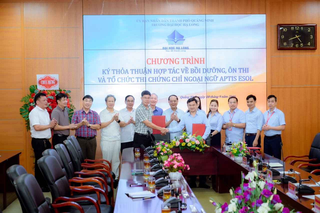 Đại học Hạ Long ký kết4