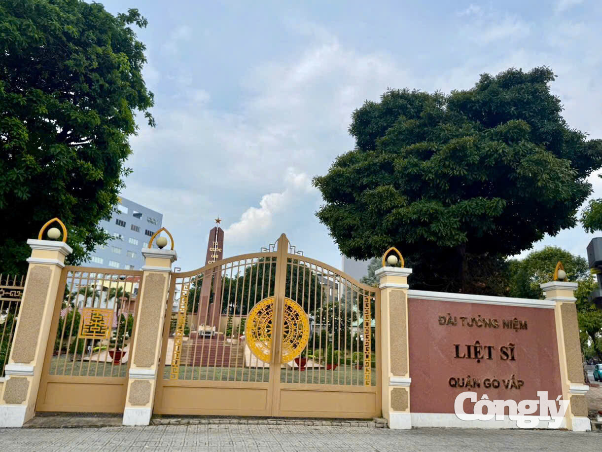 Đài tưởng niệm liệt sĩ quận Gò Vấp.