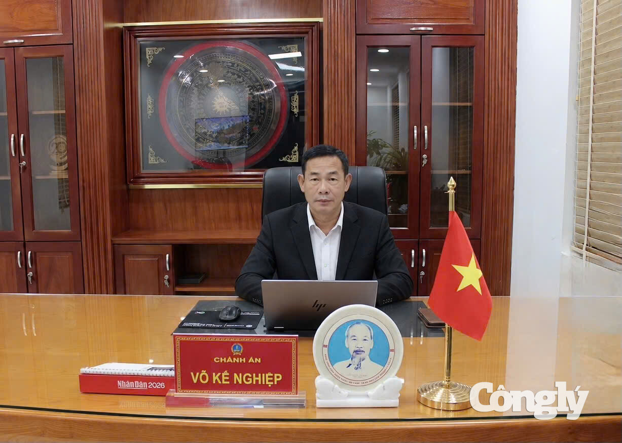 Ông Võ Kế Nghiệp, Chánh án TAND tỉnh An Giang