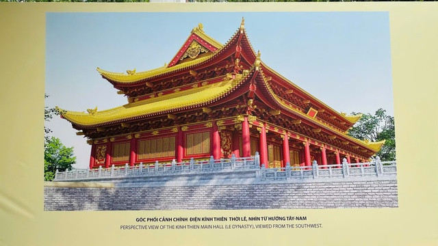 phối cảnh Điện Kính Thiên