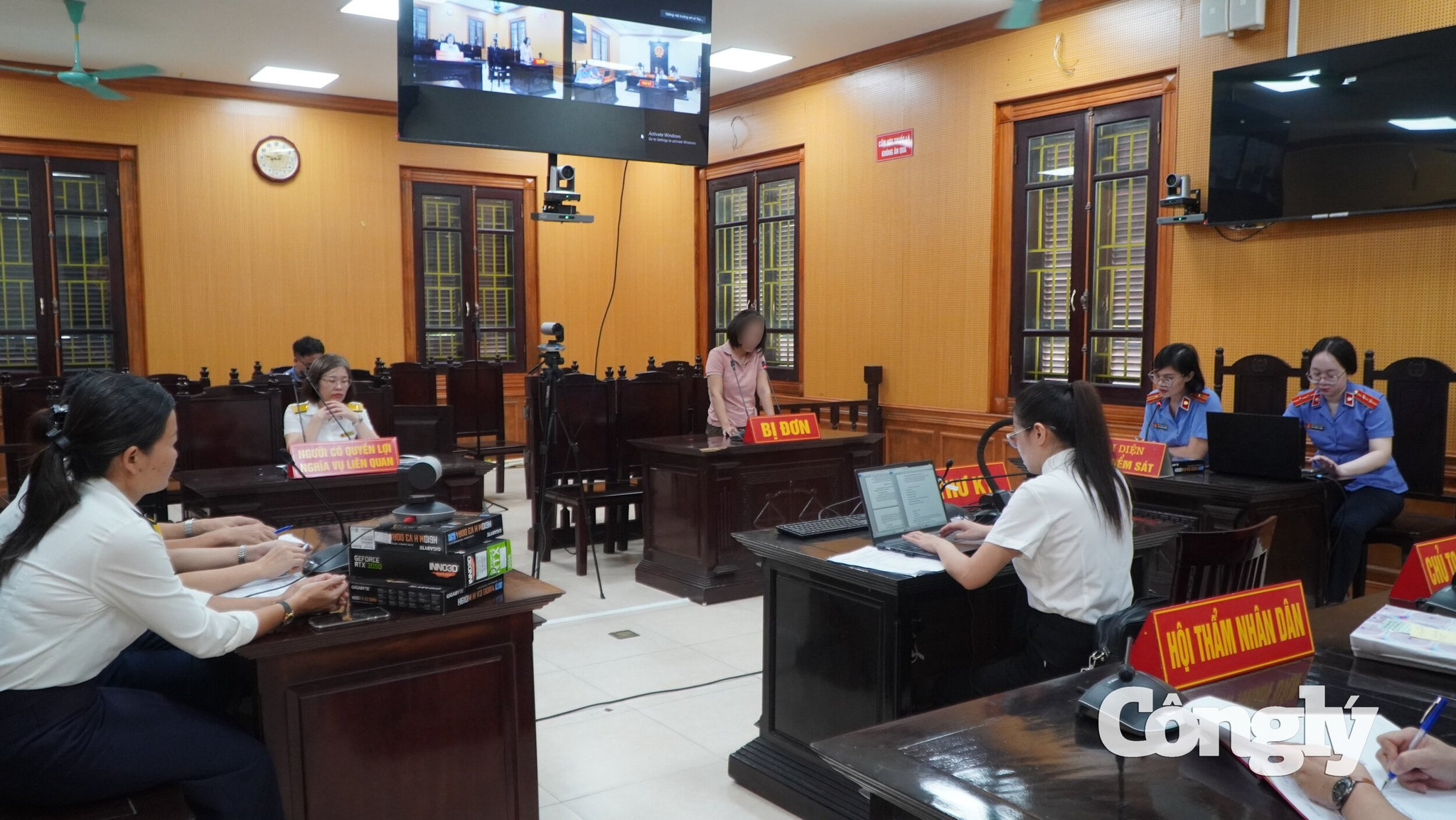 TAND khu vực 2 - Quảng Ninh xét xử sơ thẩm vụ án dân sự công ích về khoản nợ thuế của Công ty TNHH Hòa Linh Uông Bí.