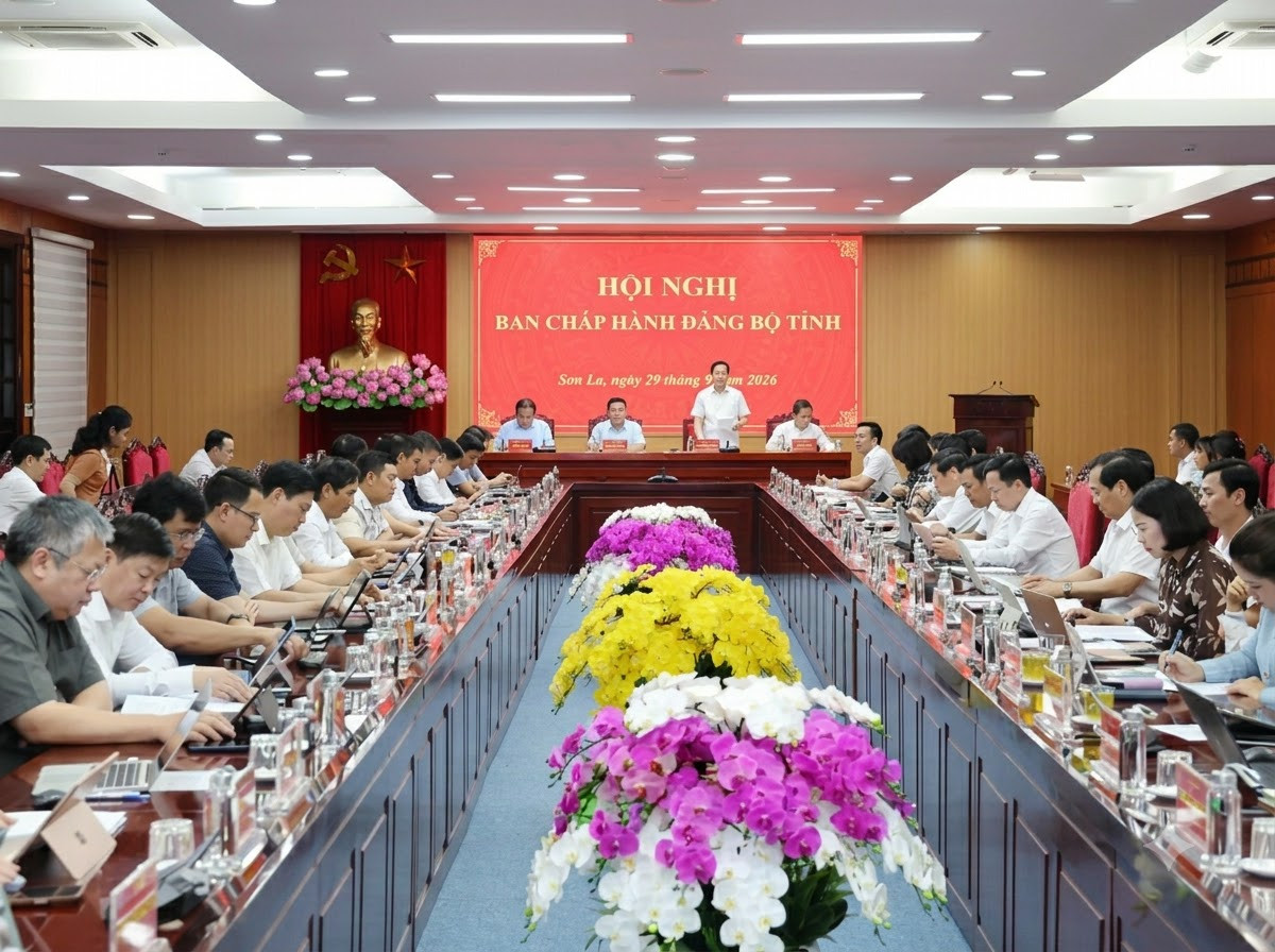 Toàn cảnh Đại hội BCH Đảng bộ tỉnh Sơn La