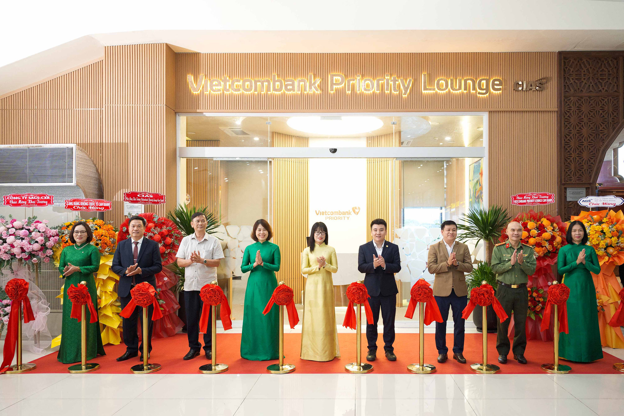 Khai truong Vietcombank Priority Lounge Cam Ranh (4)
