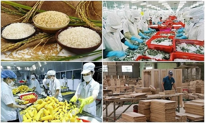xuất khẩu nông, lâm, thủy sản