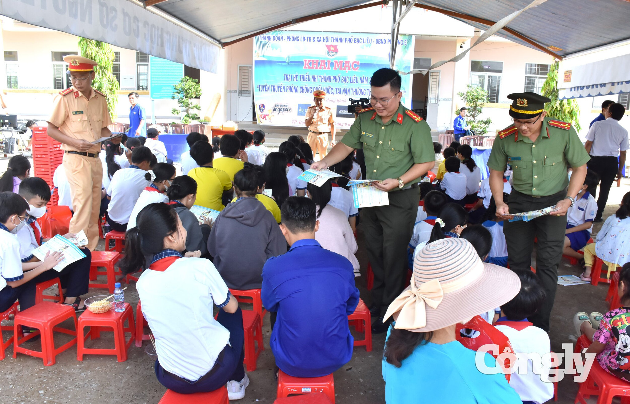 Lực lượng Công an thường xuyên tuyên truyền pháp luật, bảo đảm ANTT tại các cơ sở giáo dục trên địa bàn tỉnh