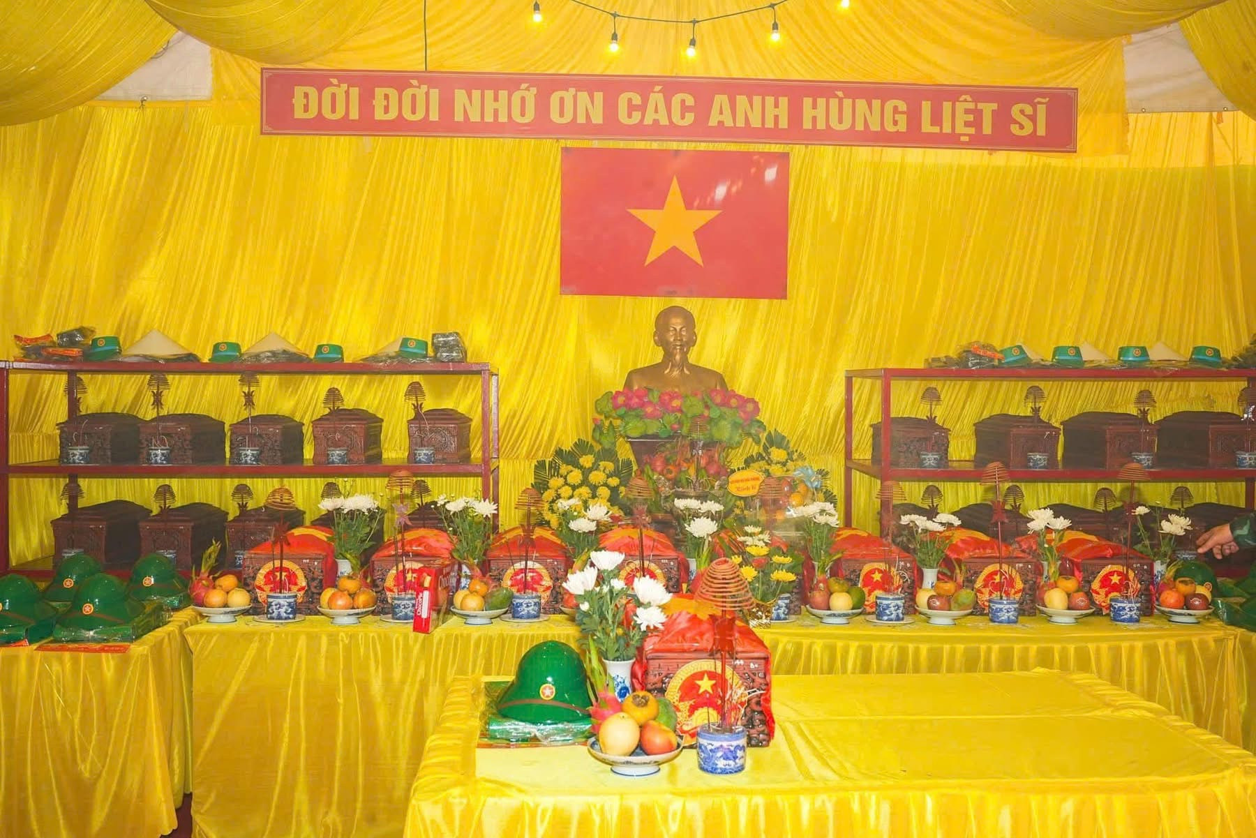 hài cốt liệt sĩ