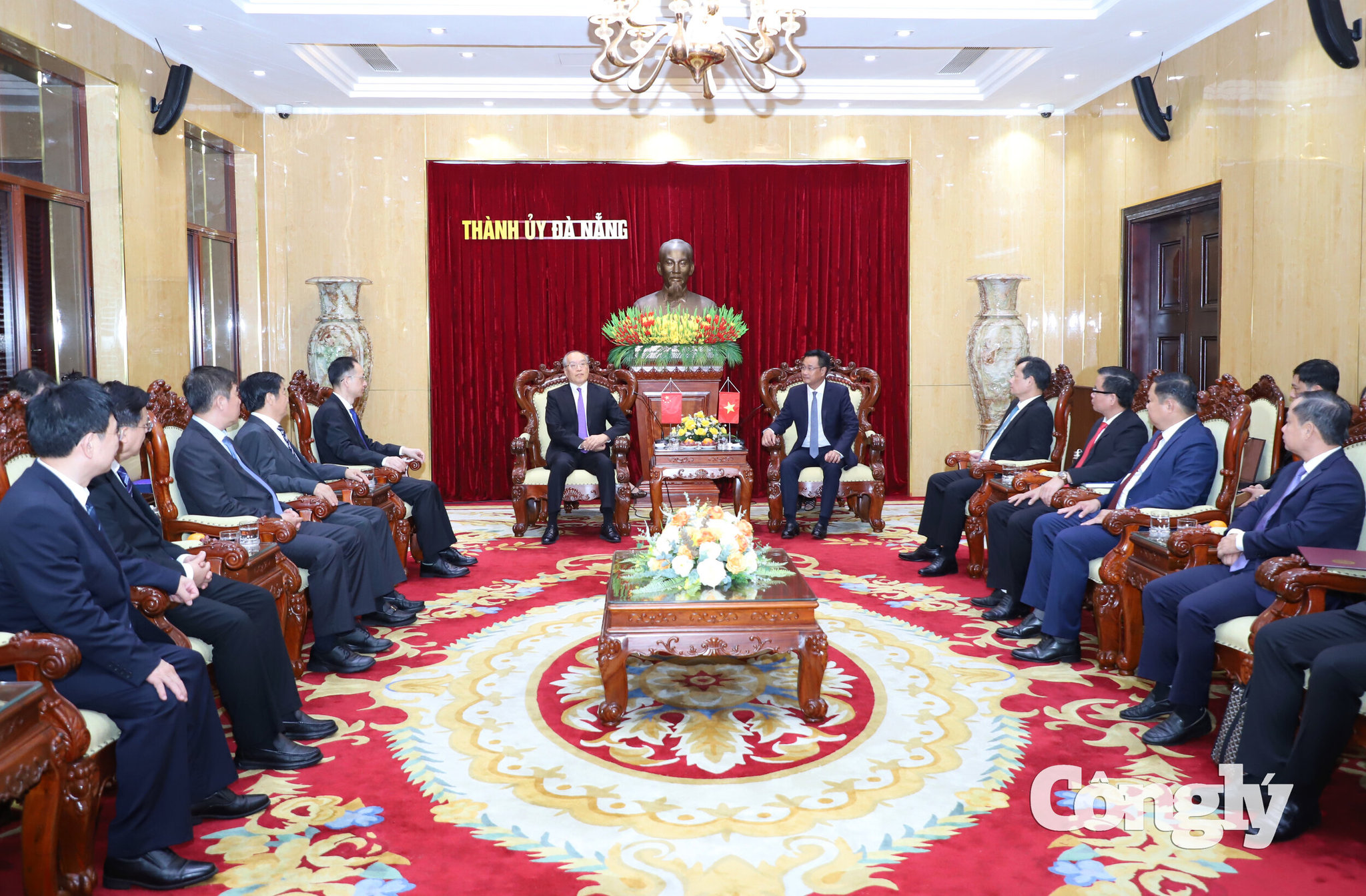 Toàn cảnh buổi tiếp