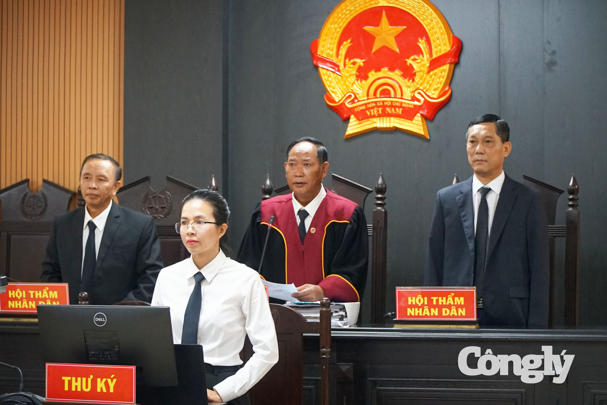 HĐXX TAND tỉnh Đắk Lắk tuyên án trong một vụ án hình sự