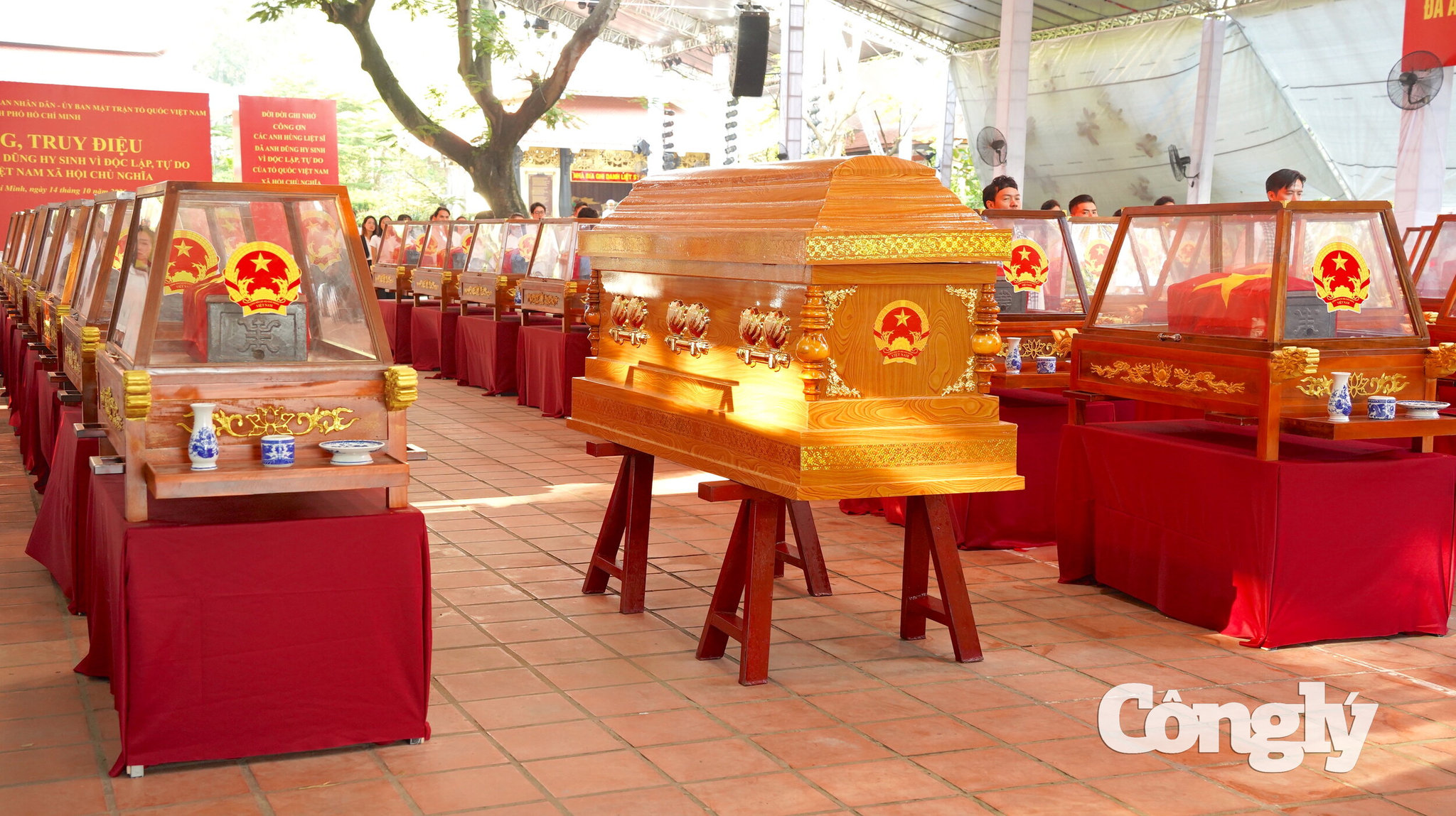 731 bộ hài cốt liệt sĩ sẽ được an táng trong dịp này.