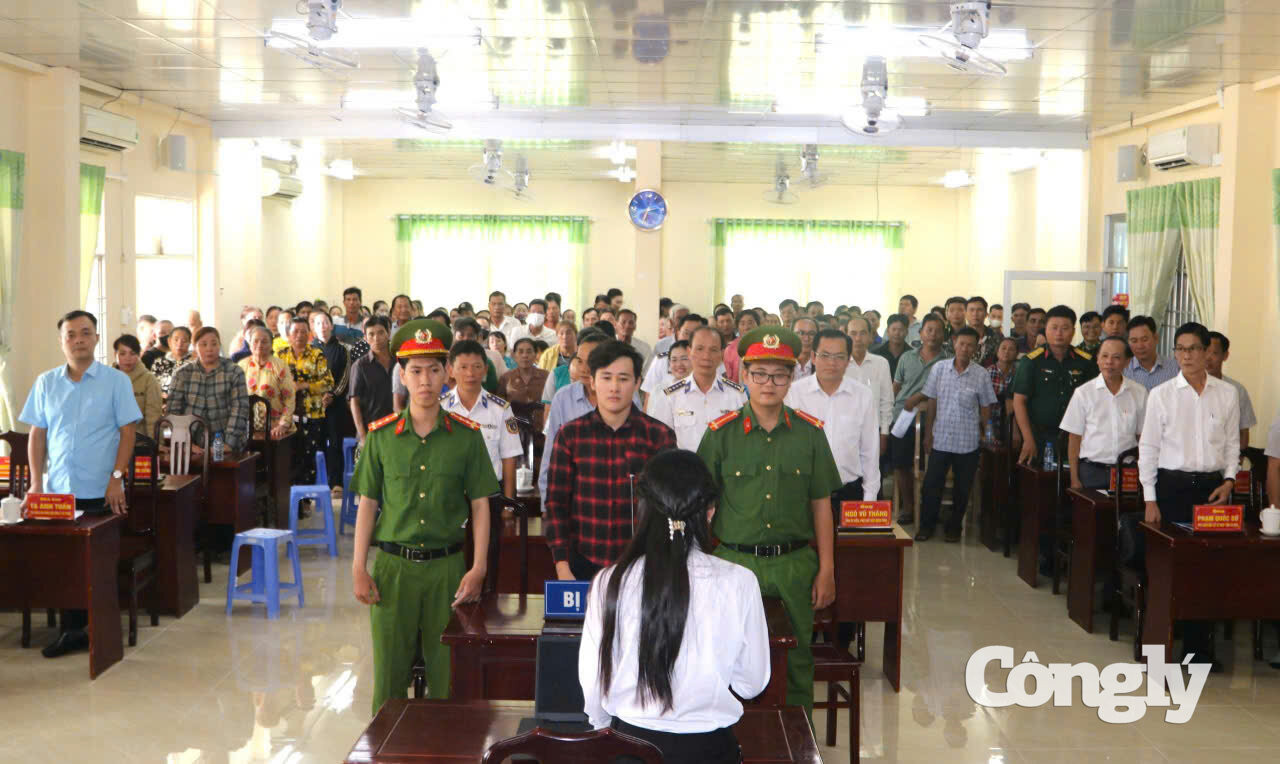 Bộ Tư lệnh Vùng Cảnh sát biển 4, Báo Công lý và các cơ quan tư pháp tổ chức phiên tòa giả định tại