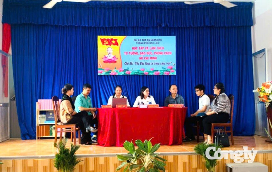 Nhiều cách làm hay trong học tập và làm theo Bác của đơn vị