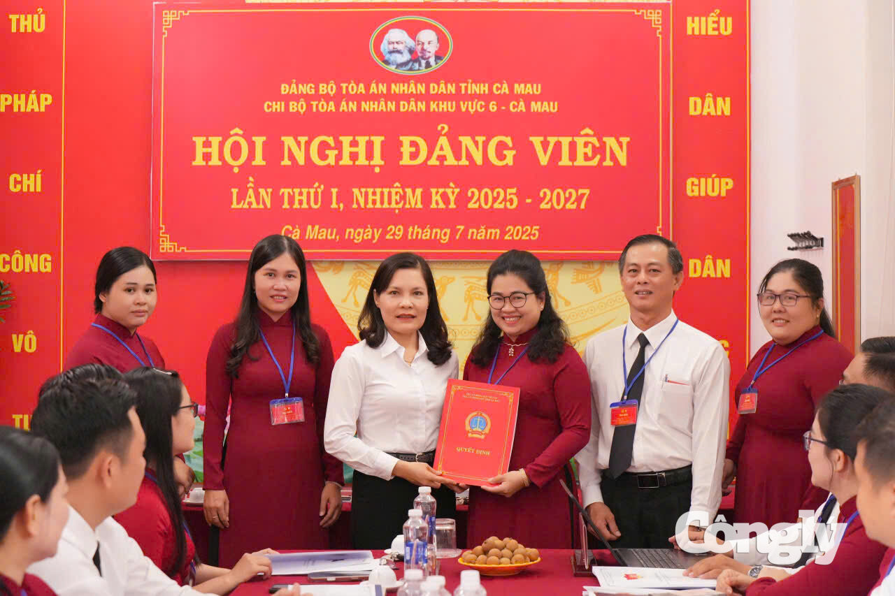 TAND khu vực 6 - Cà Mau xây dựng đội ngũ vững mạnh, phát huy truyền thống thi đua