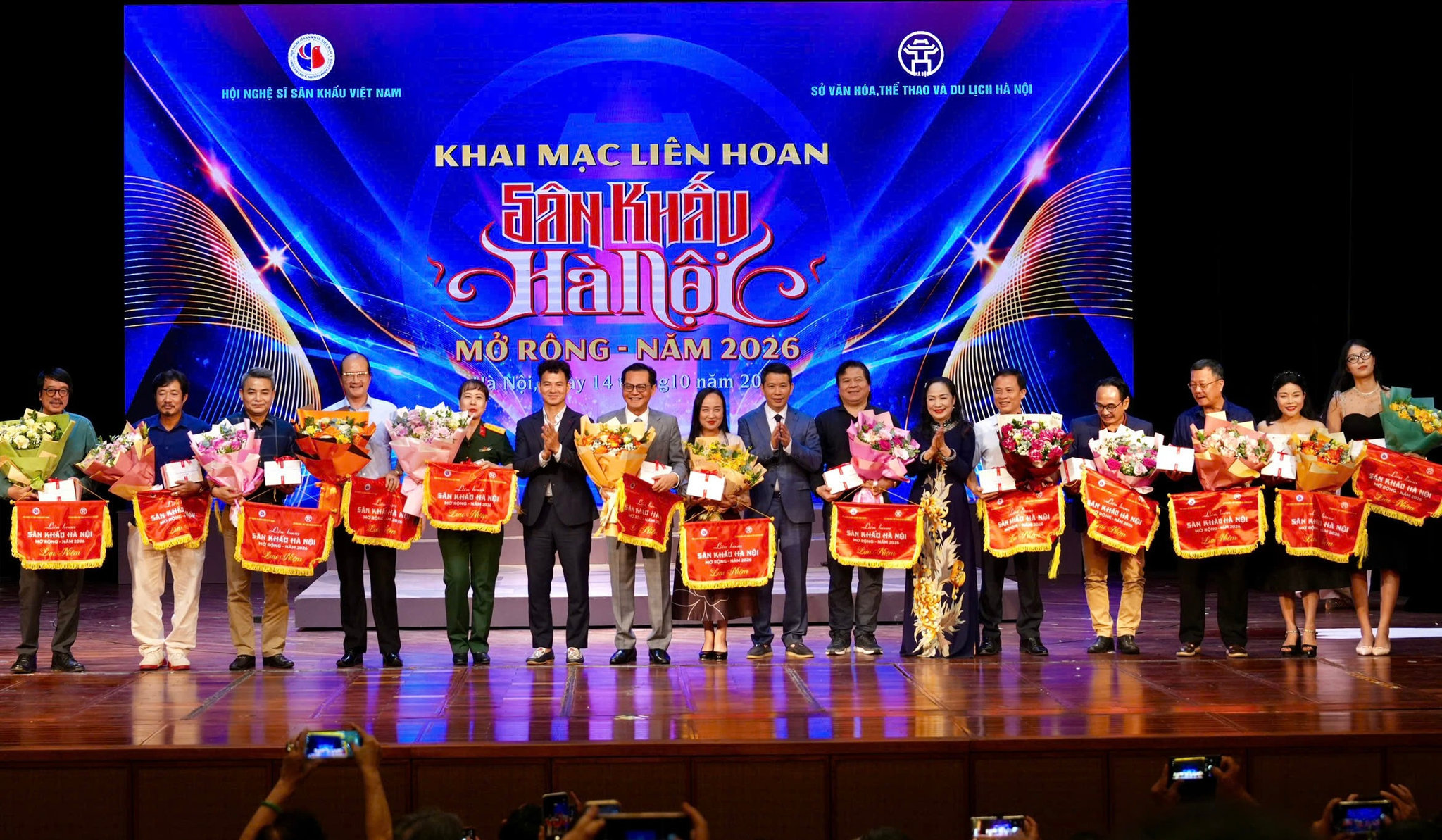 ảnh các đơn vị tham gia biểu diễn