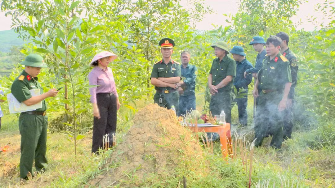 Mộ nghi của liệt sĩ