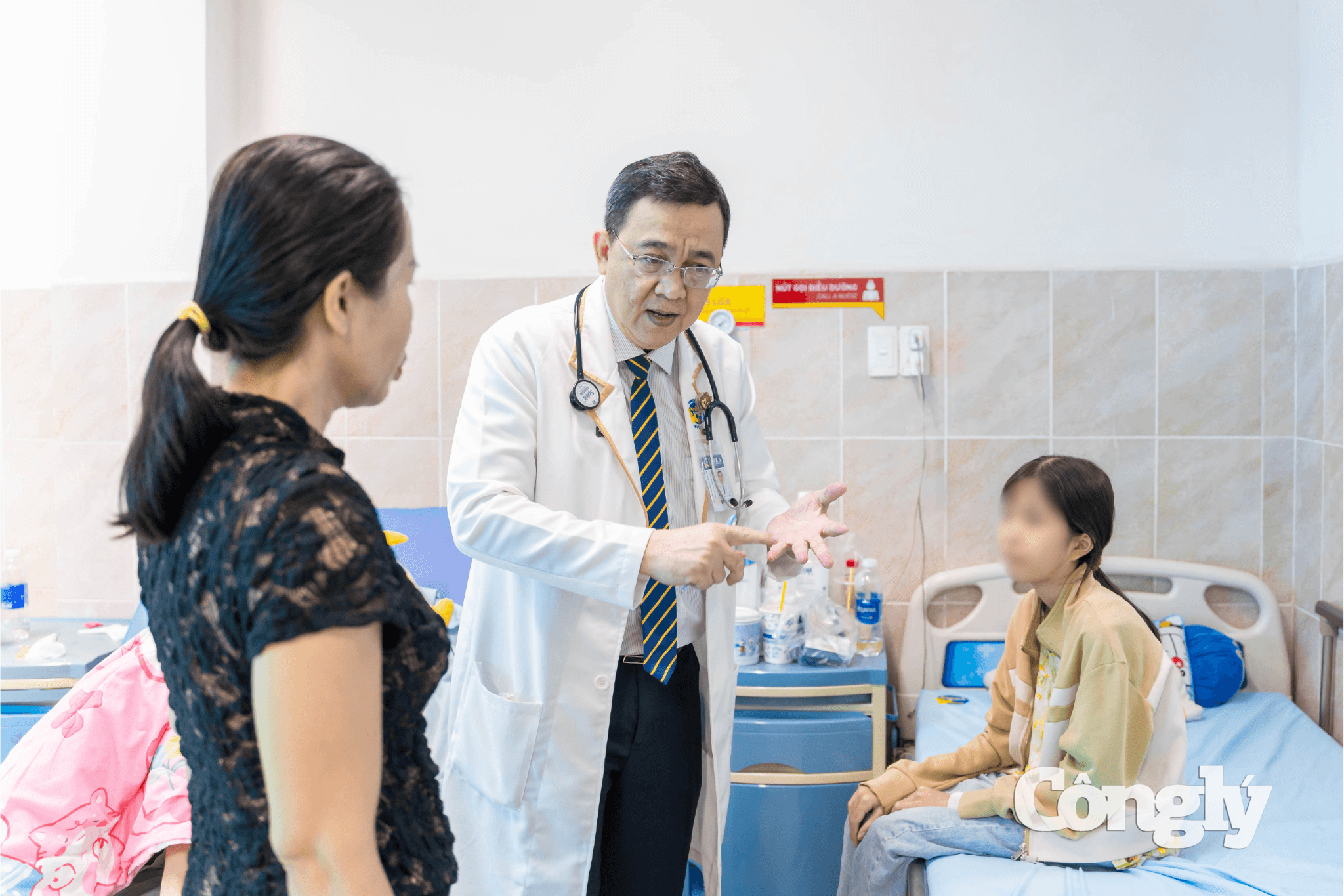 BÁC SĨ TƯ VẤN GIA ĐÌNH VỀ BỆNH CỦA BÉ