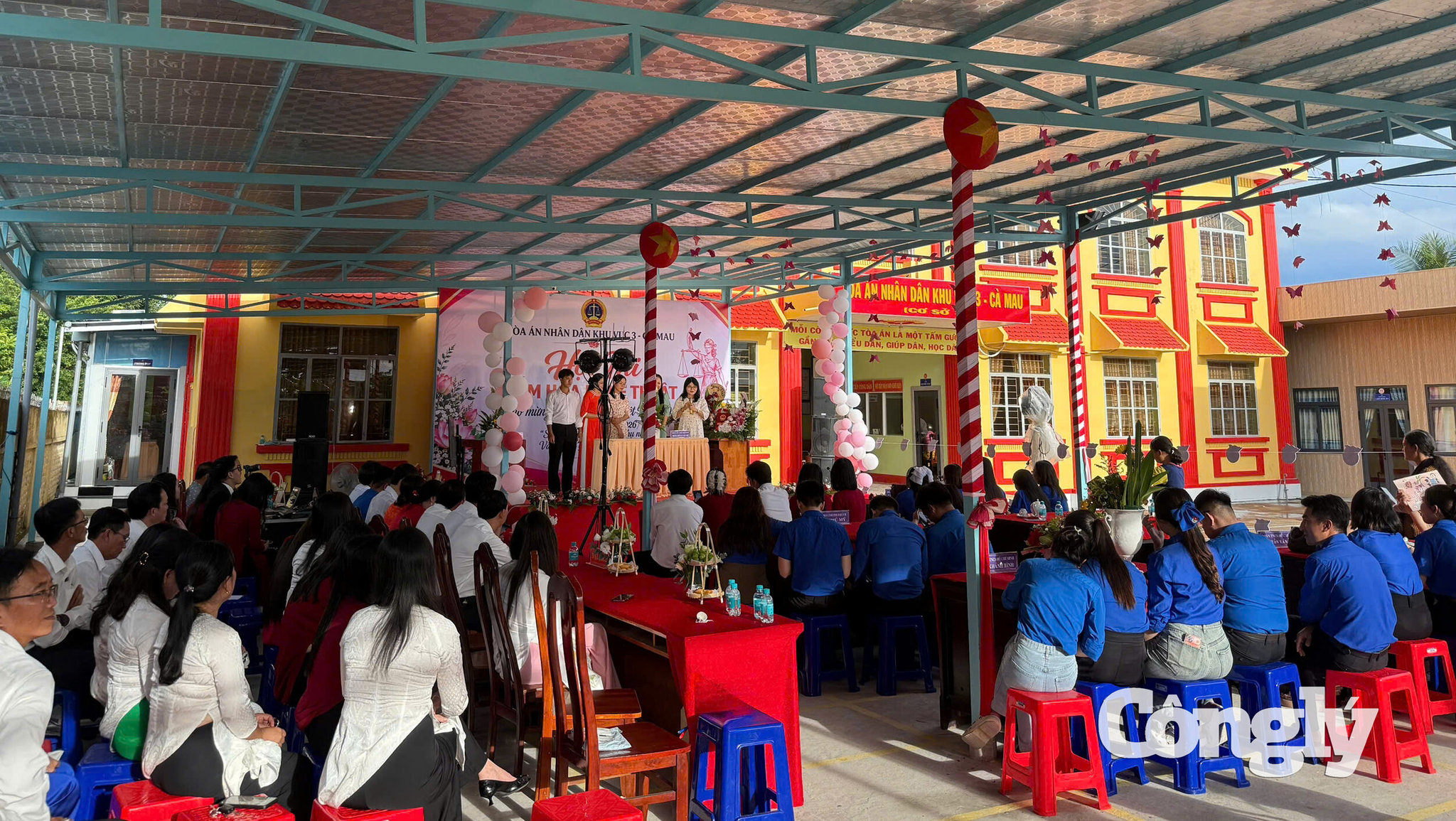 Toàn cảnh diễn ra Hội thi tại TAND khu vực 3 – Cà Mau.