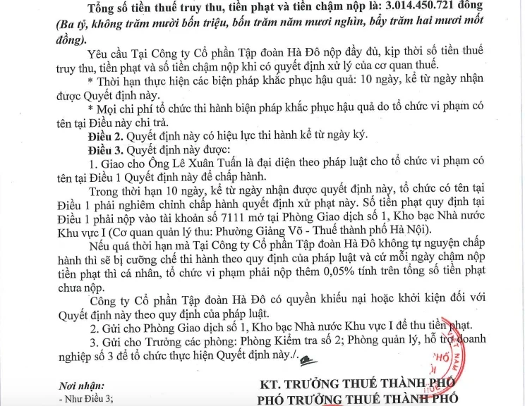 xu phat HA DO