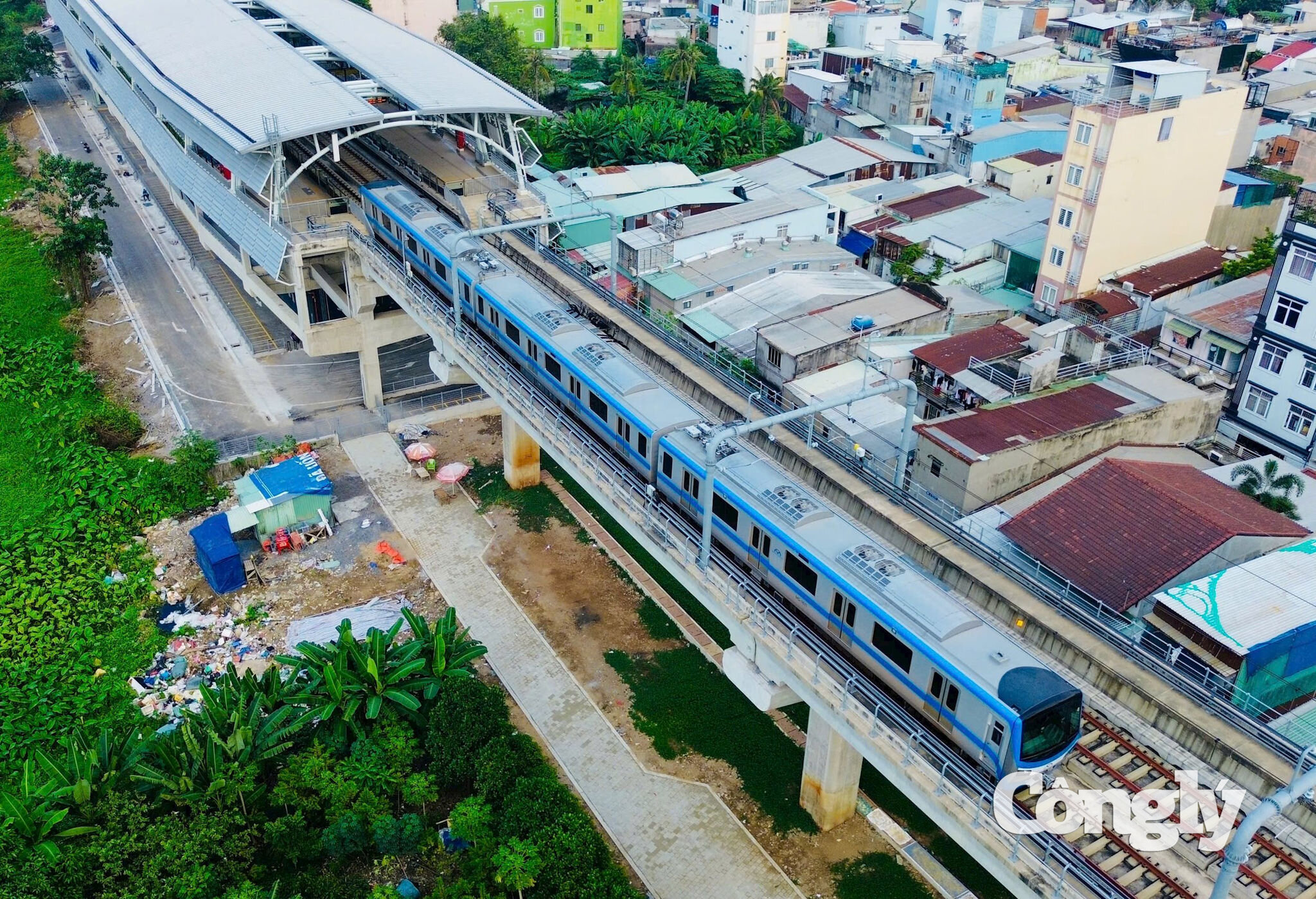 TP.HCM định hướng xây dựng đô thị đa cực, xanh và bền vững, gắn với mô hình TOD dọc các tuyến đường sắt đô thị.