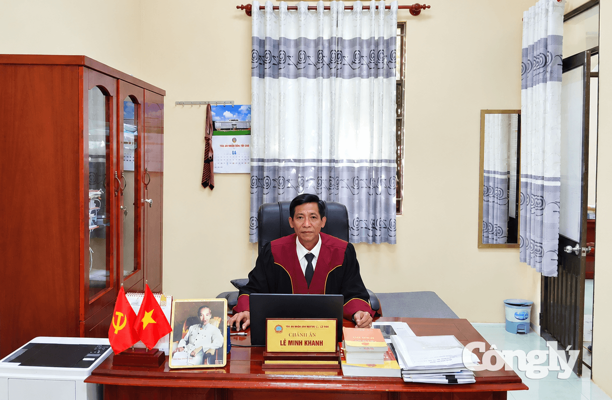 Ông Lê Minh Khánh, Chánh án TAND khu vực 5 - Cà Mau