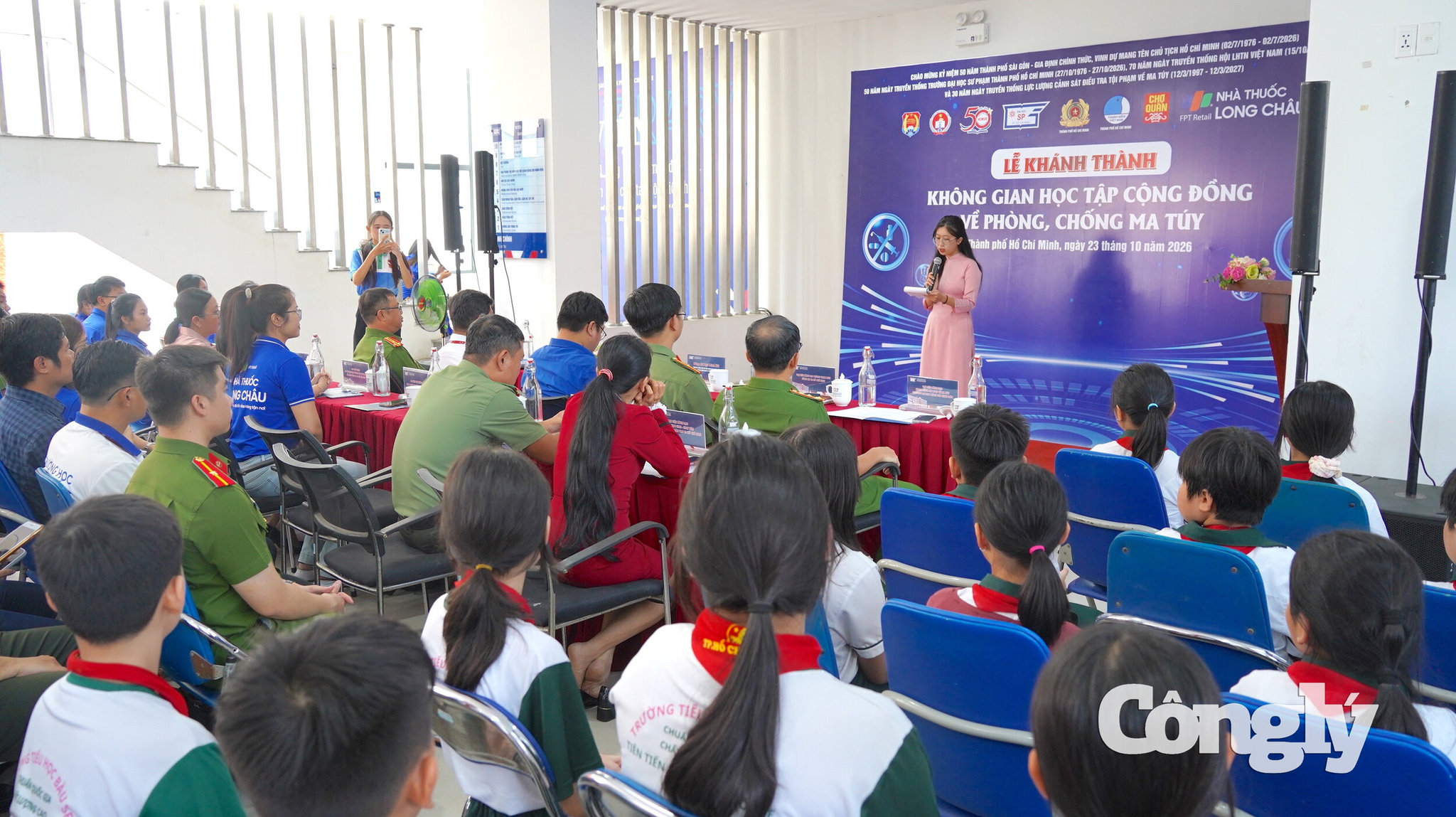 Khánh thành “Không gian học tập cộng đồng về phòng, chống ma túy” tại tòa nhà Thư viện của Trường Đại học Sư phạm TP.HCM.